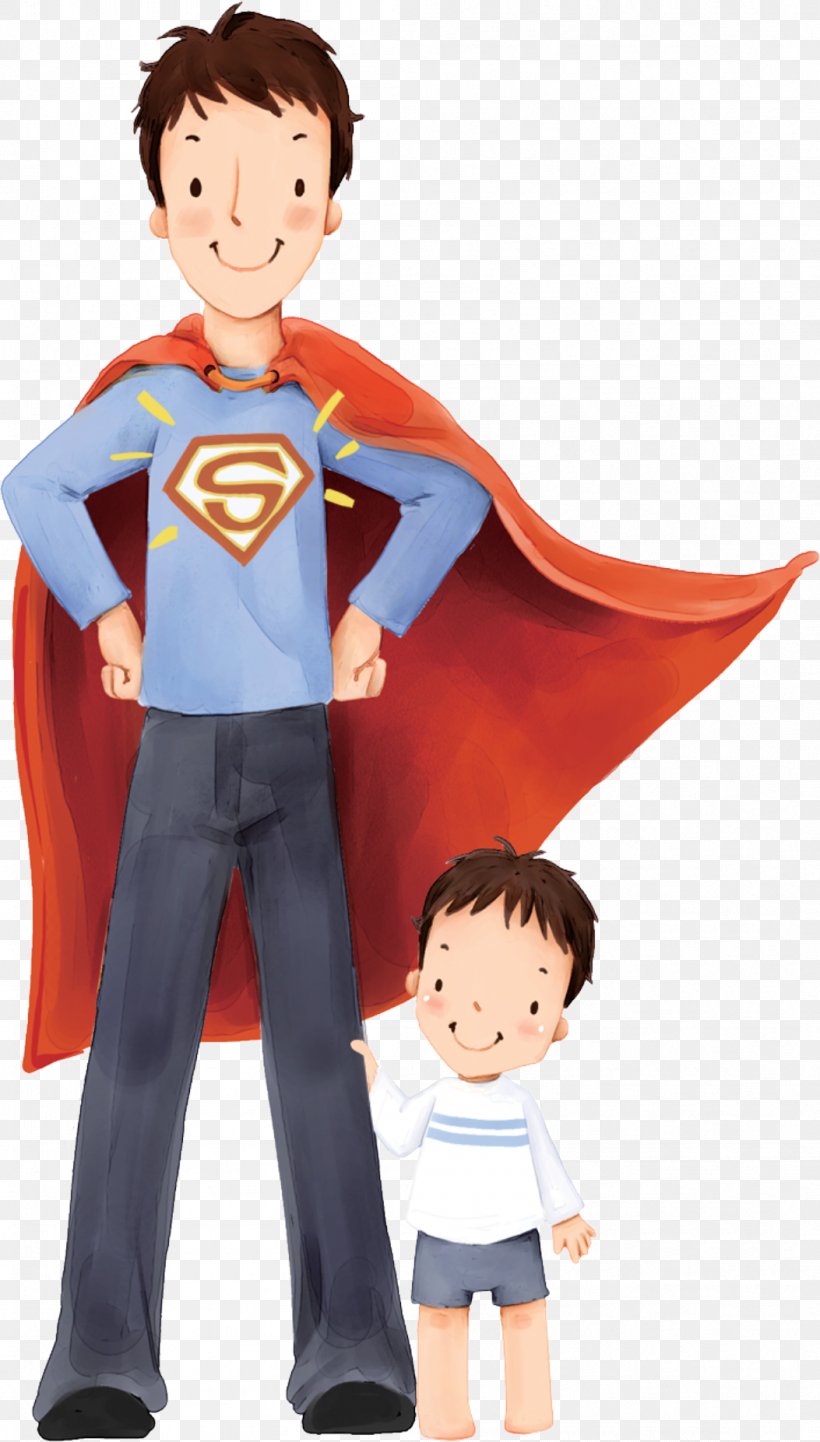 Clark Kent Father Illustration, PNG, 1053x1853px, Clark Kent, Boy, Cartoon, Child, Clothing Download Free