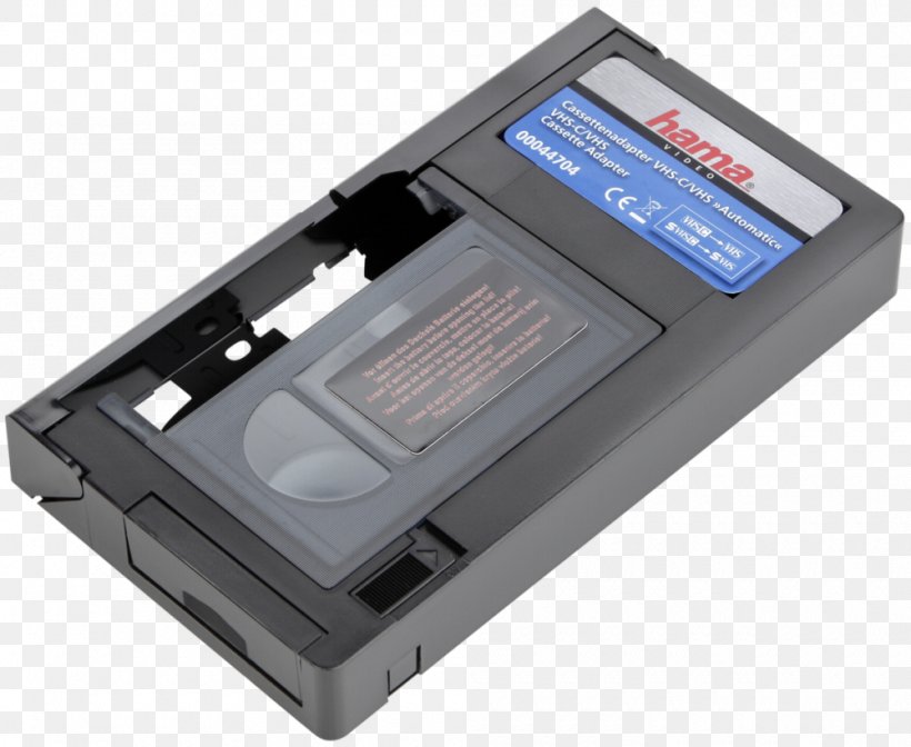 VHS-C Adapter Compact Cassette Cassette Tape Adaptor, PNG, 1000x820px, Vhs, Adapter, Battery Charger, Camcorder, Camera Download Free