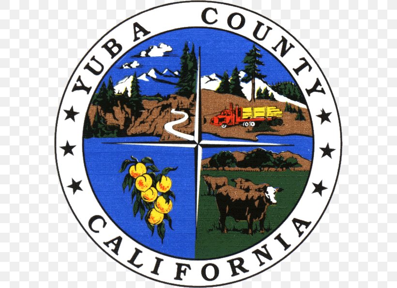Yuba City Sacramento County, California Yolo County Placer County El Dorado County, California, PNG, 596x594px, Yuba City, California, Cattle Like Mammal, Clock, County Download Free