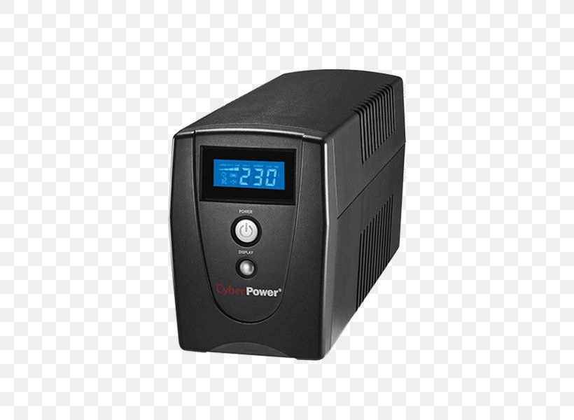 Cyberpower VALUE 3AC Outlet Tower Black Uninterruptible Power Supply UPS Power Converters Computer Voltage, PNG, 600x600px, Ups, Apc Smartups, Battery, Computer, Computer Component Download Free