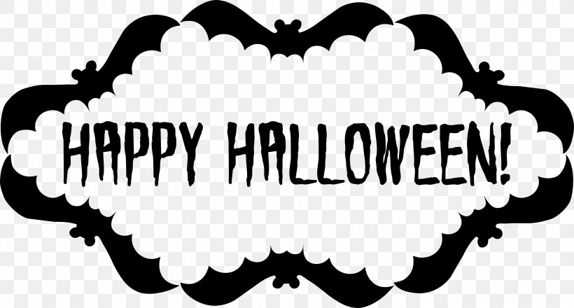 Halloween Borders And Frames Jack-o'-lantern Clip Art, PNG, 3215x1728px, Halloween, Black, Black And White, Borders And Frames, Brand Download Free