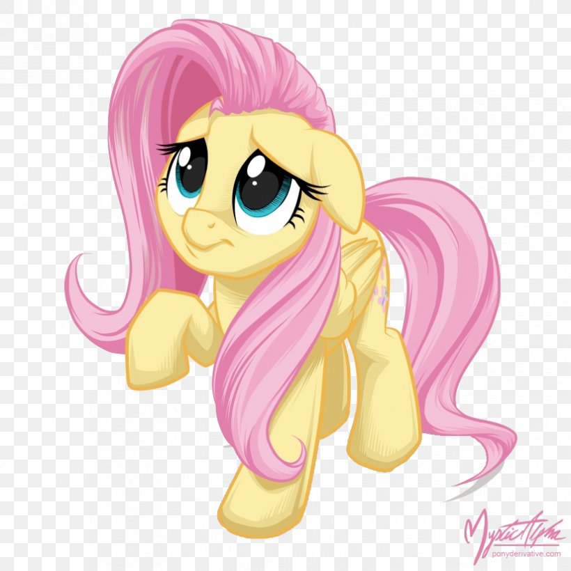 Pony Fluttershy Derpy Hooves BronyCon Horse, PNG, 825x825px, Watercolor, Cartoon, Flower, Frame, Heart Download Free