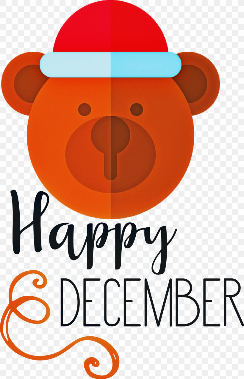 Happy December Winter, PNG, 1935x2999px, Happy December, Bears, Geometry, Hat, Line Download Free