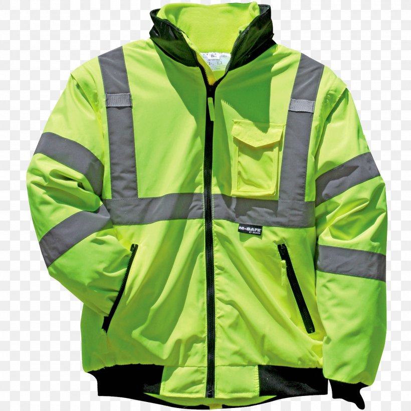 Hoodie Jacket High-visibility Clothing Personal Protective Equipment, PNG, 1500x1500px, Hoodie, Bluza, Charles River, Green, Highvisibility Clothing Download Free