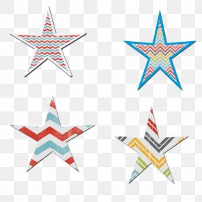 Star - Nautical Star Color Tattoo PNG