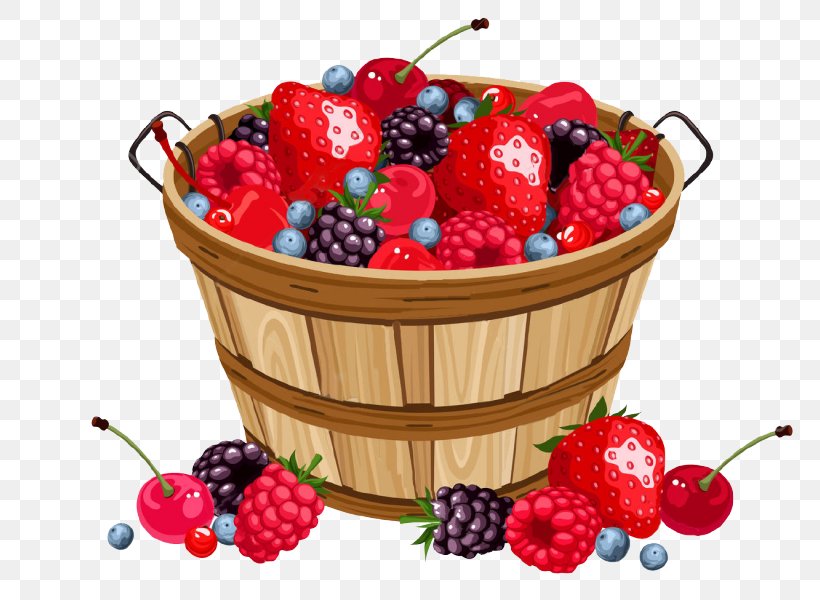 Strawberry Raspberry Basket, PNG, 800x600px, Strawberry, Basket, Berry, Blackberry, Blueberry Download Free