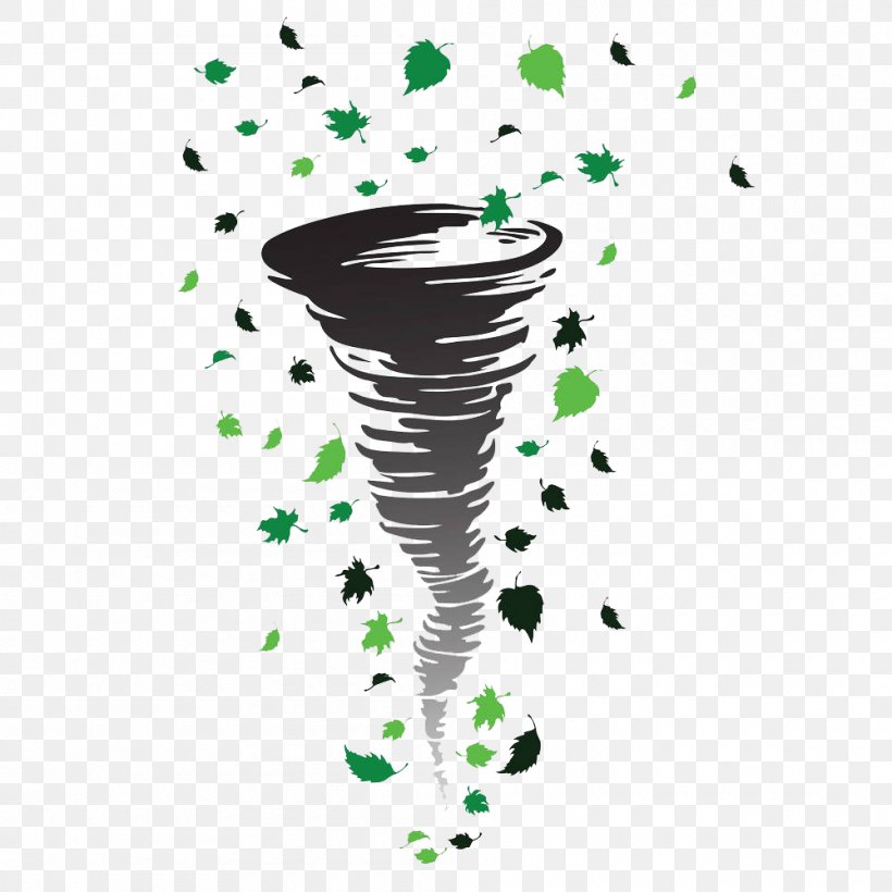 Tornado Photography Royalty-free Illustration, PNG, 1000x1000px, Tornado, Drawing, Fotosearch, Green, Organism Download Free