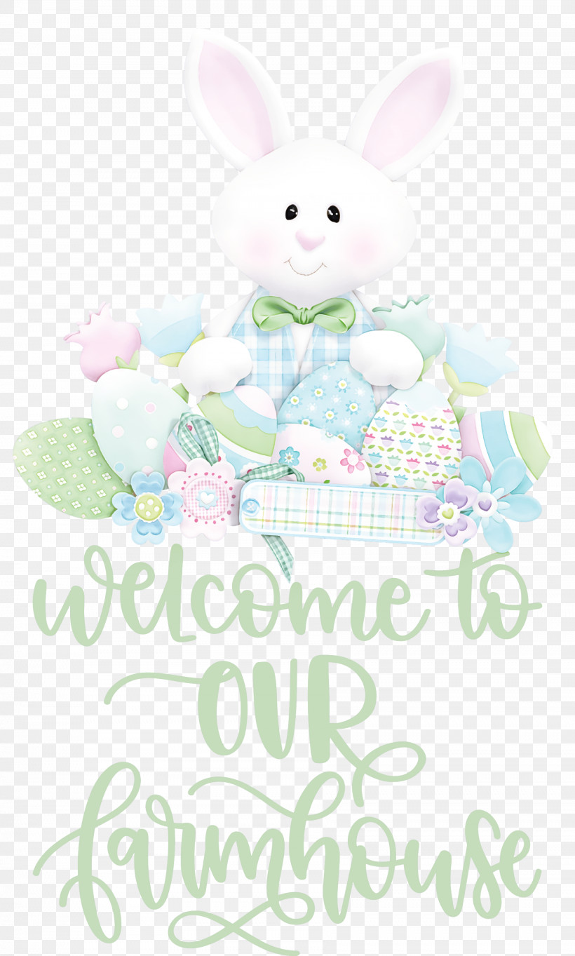 Welcome To Our Farmhouse Farmhouse, PNG, 1804x2999px, Farmhouse, Easter Bunny, Project, Quotation, Rabbit Download Free