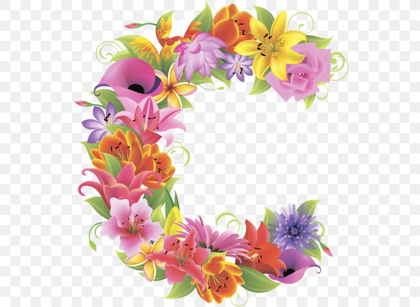 Floral Design Letter English Alphabet C, PNG, 554x600px, Floral Design, Alphabet, Alstroemeriaceae, Cut Flowers, English Download Free