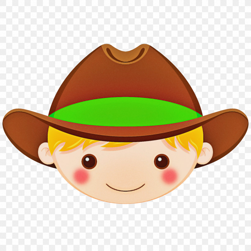 Cowboy Hat, PNG, 1500x1500px, Cartoon, Cowboy Hat, Hat, Headgear, Smile Download Free