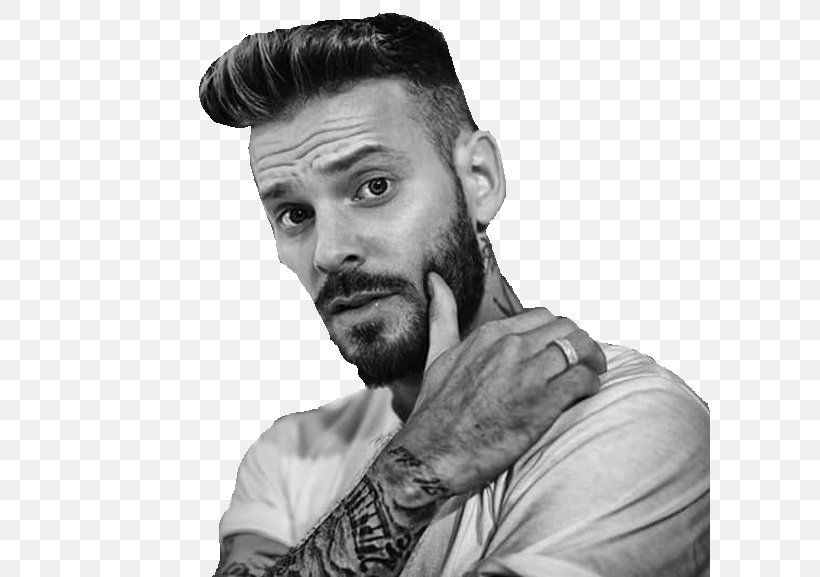 M. Pokora Blog Hit Single Portrait Photography, PNG, 600x577px, M Pokora, Arm, Beard, Black And White, Blog Download Free