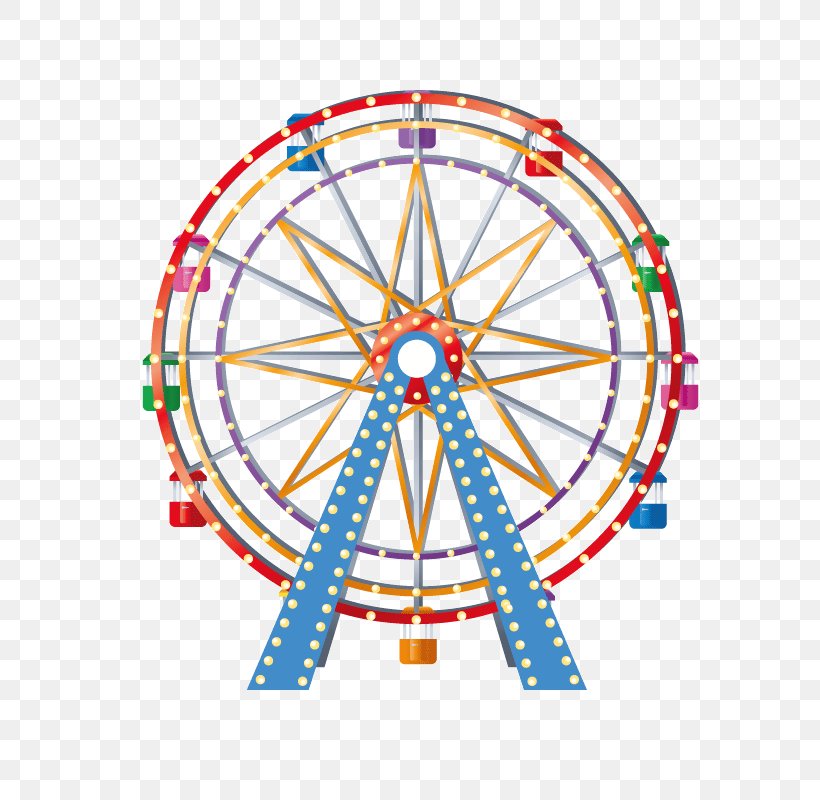 Ferris Wheel Amusement Park Car Clip Art, PNG, 800x800px, Ferris Wheel, Amusement Park, Area, Bicycle, Bicycle Wheels Download Free