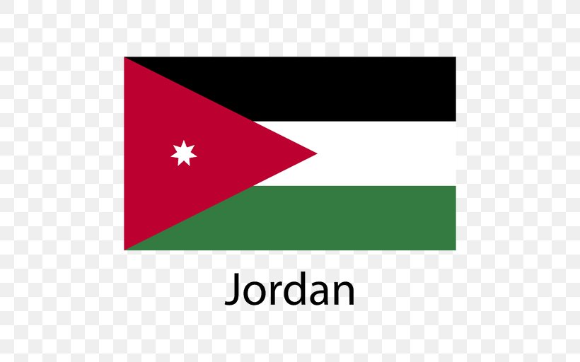 Flag Of Jordan National Flag Indonesia, PNG, 512x512px, Flag Of Jordan, Area, Flag, Indonesia, Jordan Download Free