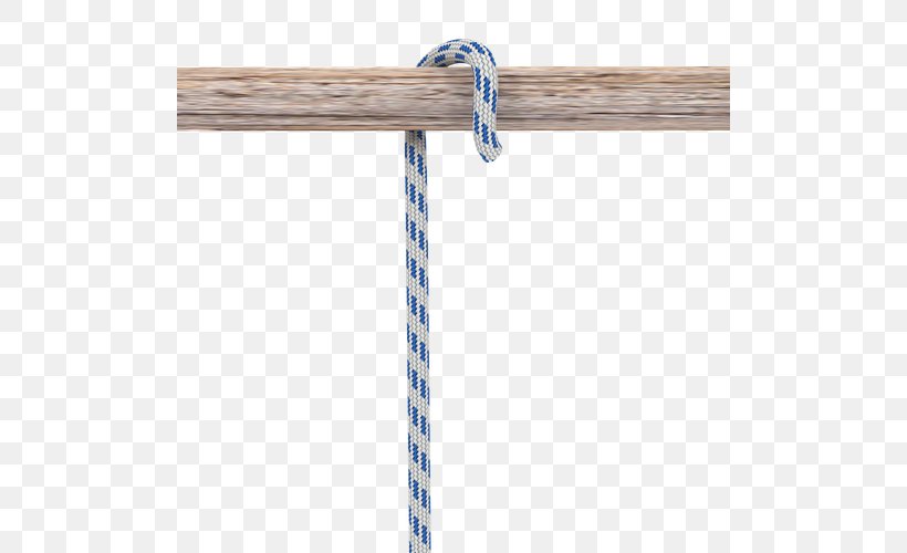 Rope Round Turn And Two Half-hitches Half Hitch, PNG, 500x500px, Rope, Half Hitch, Hardware Accessory, Knot, Necktie Download Free