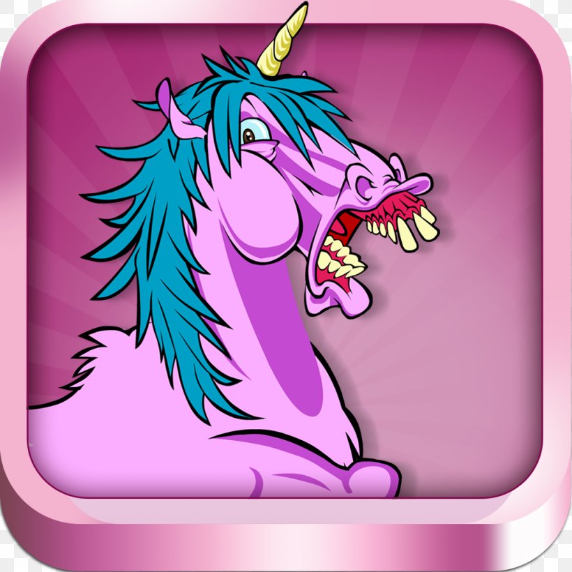 Unicorn Cartoon Pink M Font, PNG, 1024x1024px, Unicorn, Cartoon, Fictional Character, Magenta, Mythical Creature Download Free