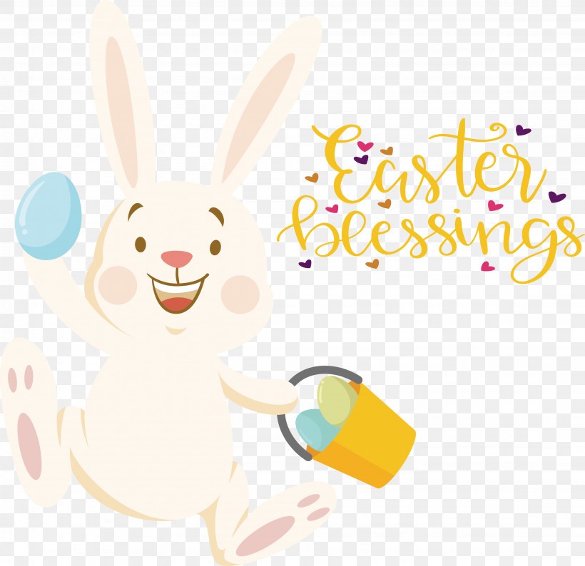 Easter Bunny, PNG, 2873x2782px, Rabbit, Cartoon, Drawing, Easter Bunny, European Rabbit Download Free