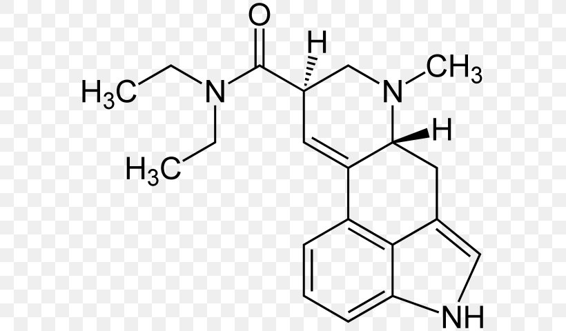Lysergic Acid Diethylamide Lysergamides Psychedelic Drug ALD-52, PNG, 595x480px, Lysergic Acid Diethylamide, Albert Hofmann, Area, Black And White, Brand Download Free