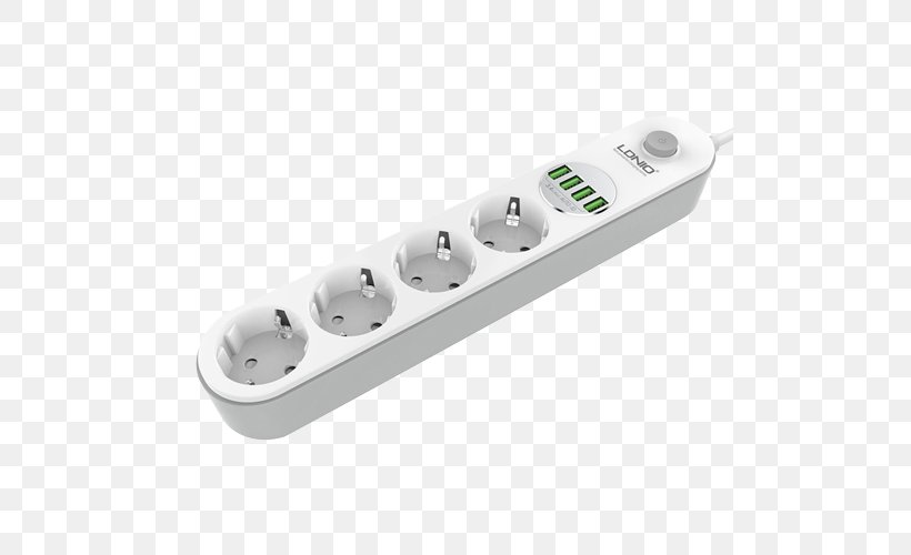 AC Power Plugs And Sockets Battery Charger USB Extension Cords Network Socket, PNG, 500x500px, Ac Power Plugs And Sockets, Ac Adapter, Battery Charger, Computer Component, Computer Port Download Free