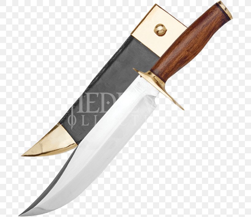 Bowie Knife Hunting & Survival Knives Throwing Knife Utility Knives, PNG, 708x708px, Bowie Knife, Blade, Cold Weapon, Dagger, Damascus Steel Download Free