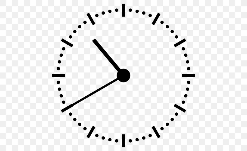Digital Clock 12-hour Clock 24-hour Clock Clock Face, PNG, 500x500px, Watercolor, Cartoon, Flower, Frame, Heart Download Free