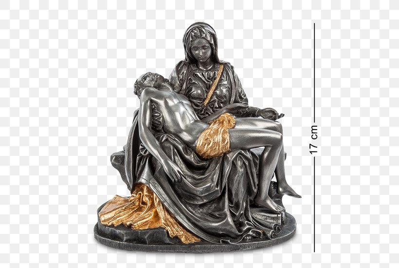 Figurine Statue Pietà Bronze Sculpture, PNG, 500x550px, Figurine, Bronze, Bronze Sculpture, Classical Sculpture, Jesus Download Free