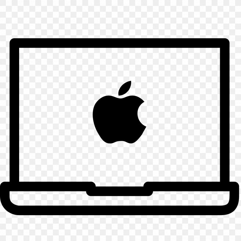 MacBook Pro MacBook Air Laptop, PNG, 1600x1600px, Macbook Pro, Apple, Area, Black, Black And White Download Free