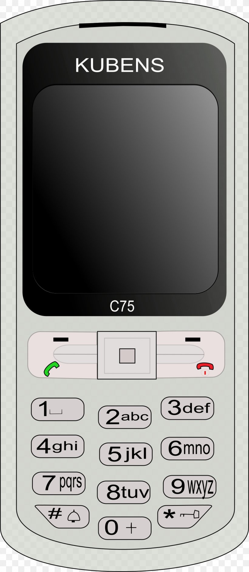 Feature Phone Mobile Phones Clip Art Telephone Cellular Network, PNG, 1047x2400px, Feature Phone, Cellular Network, Communication Device, Drawing, Electronic Device Download Free