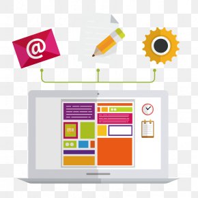 Computer Functions Vector Material - Graphic Design Computer PNG