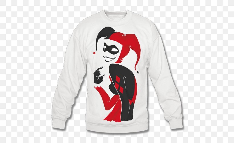 Harley Quinn Joker Batman T-shirt Comics, PNG, 500x500px, Harley Quinn, Art, Batman, Batman And Harley Quinn, Batman White Knight Download Free