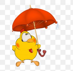 Umbrella - Chicken Cartoon Stock Photography Royalty-free PNG