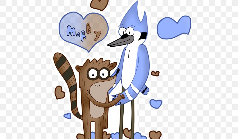 Mordecai Rigby DeviantArt Drawing Fan Art, PNG, 640x480px, Watercolor, Cartoon, Flower, Frame, Heart Download Free