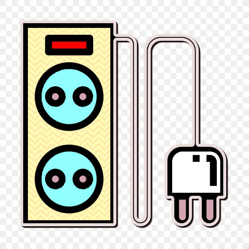 Power Strip Icon Electronic Device Icon Plug Icon, PNG, 1160x1160px, Power Strip Icon, Electronic Device Icon, Emoticon, Plug Icon, Smile Download Free