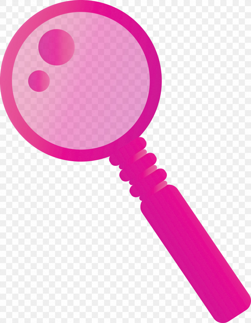 Magnifying Glass Magnifier, PNG, 2328x3000px, Magnifying Glass, Baby Toys, Magenta, Magnifier, Material Property Download Free