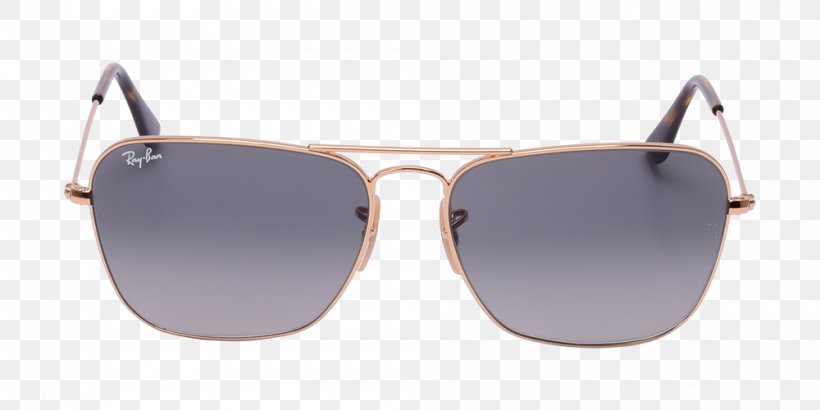 Sunglasses Ray-Ban Caravan Goggles, PNG, 1000x500px, Sunglasses, Aviator Sunglasses, Beige, Brown, Cheap Download Free