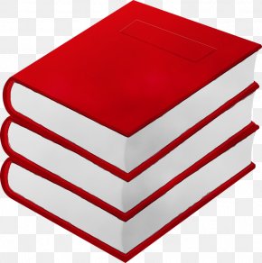Red Reading - Book Watercolor PNG