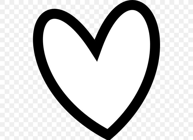 Heart Love Clip Art, PNG, 540x596px, Heart, Area, Black And White, Broken Heart, Drawing Download Free