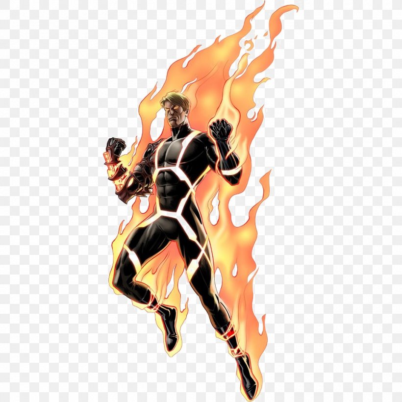 Human Torch Invisible Woman Marvel: Avengers Alliance Mister Fantastic, PNG, 960x960px, Human Torch, Annihilus, Art, Comics, Fictional Character Download Free