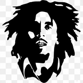 Silhouette - Silhouette Rasta Wall Decal Poster Stencil PNG