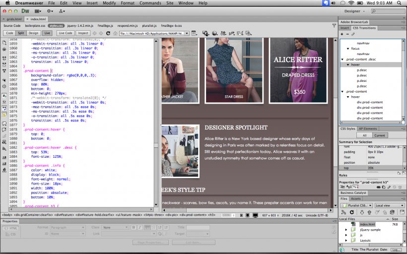 Adobe Dreamweaver Web Design Computer Software W3C Markup Validation Service HTML, PNG, 1440x900px, Adobe Dreamweaver, Adobe Indesign, Cascading Style Sheets, Computer, Computer Program Download Free