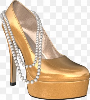 Sandal - High-heeled Shoe Sandal Footwear PNG