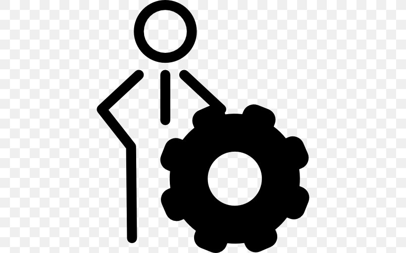 Gear Symbol Logo Person, PNG, 512x512px, Gear, Icon Design, Logo, Person, Symbol Download Free