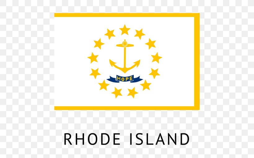 Flag Of Rhode Island Providence Plantations State Flag, PNG, 512x512px, Rhode Island, Area, Brand, Crest, Flag Download Free