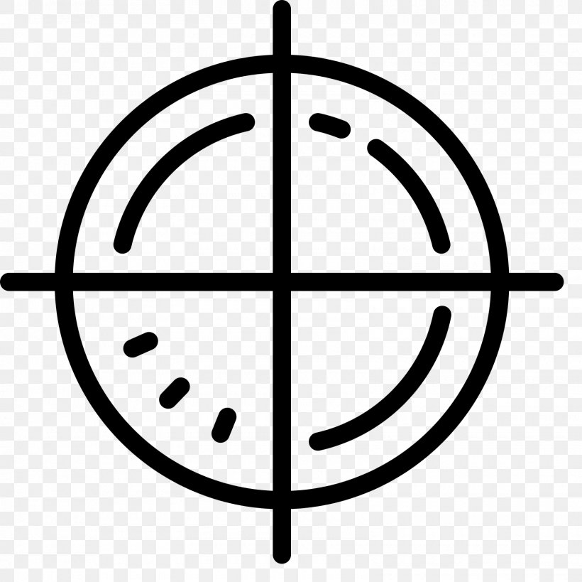 Reticle, PNG, 1600x1600px, Reticle, Area, Black And White, Symbol, Symmetry Download Free