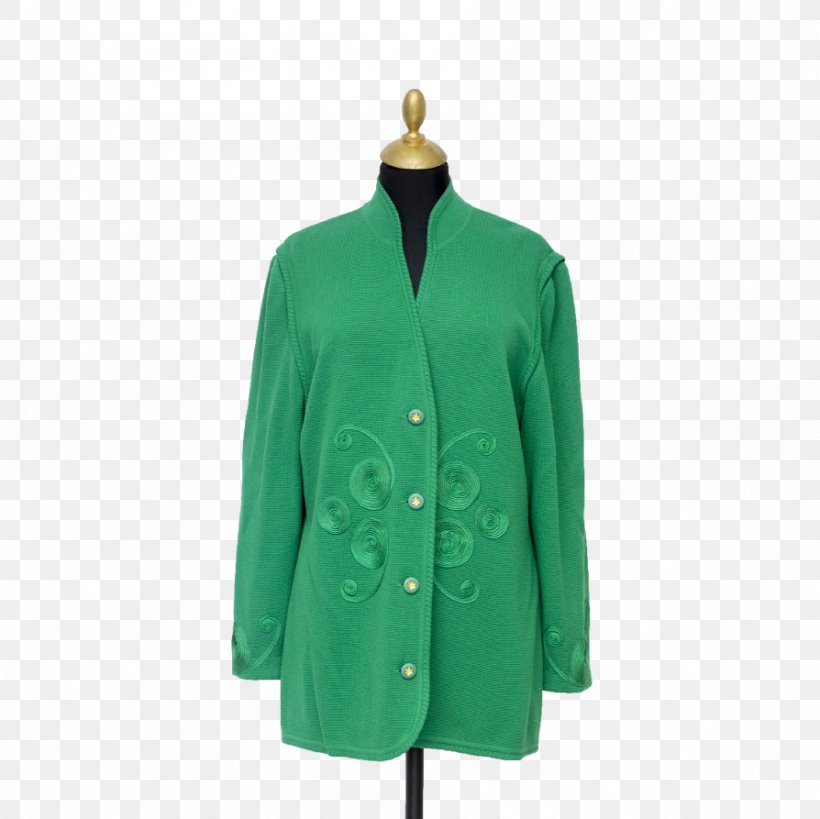 Sleeve Neck, PNG, 894x893px, Sleeve, Blouse, Button, Green, Jacket Download Free