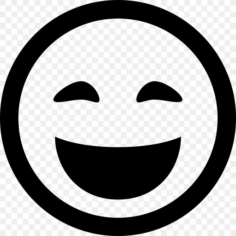 Emoticon Smiley, PNG, 980x980px, Emoticon, Black And White, Emotion, Face, Face With Tears Of Joy Emoji Download Free