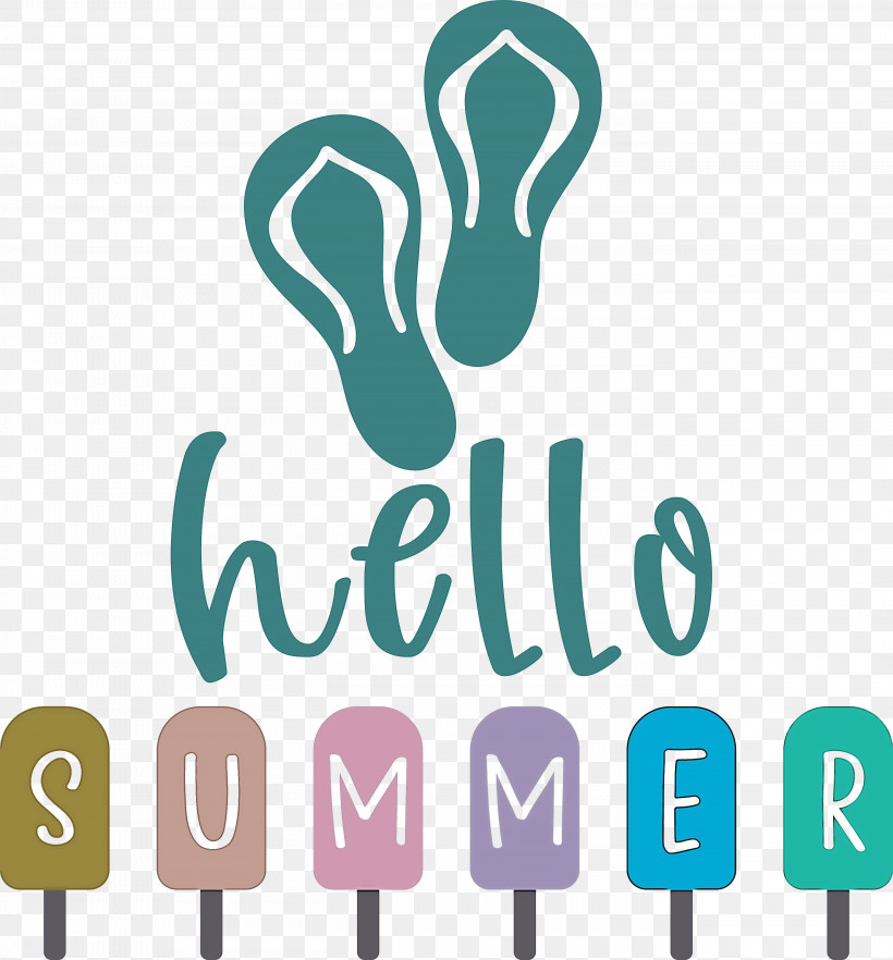 Hello Summer Happy Summer Summer, PNG, 2788x3000px, Hello Summer, Behavior, Happy Summer, Line, Logo Download Free