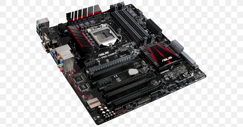 Intel LGA 1150 Motherboard ASUS Z97-PRO GAMER, PNG, 585x431px, Intel, Asus B85pro Gamer, Asus Z97pro Gamer, Computer Component, Computer Cooling Download Free