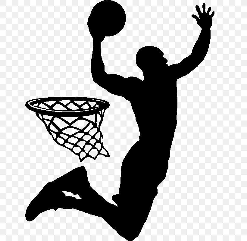 Slam Dunk Basketball Player Silhouette Sport, PNG, 800x800px, Slam Dunk, Area, Arm, Backboard, Ball Download Free