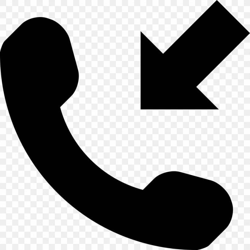 Telephone Call Mobile Phones, PNG, 980x980px, Telephone Call, Black, Black And White, Brand, Finger Download Free