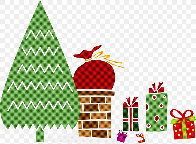 Christmas Tree Christmas Gifts, PNG, 3000x2208px, Christmas Tree, Cartoon, Christmas Day, Christmas Decoration, Christmas Gift Download Free